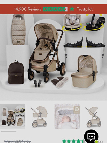 Cosatto beige brown - beige/brown, travel
