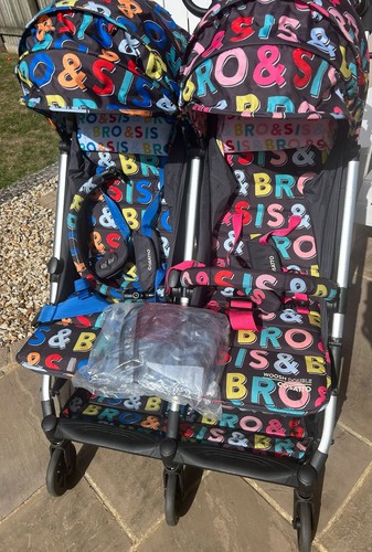 Cosatto bro sis double pram - bro,